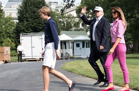 barron trump gucci loafers|Barron Trump stays true to his fashion genes with Gucci loafers.